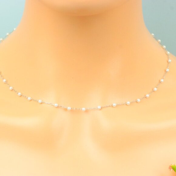 Delicate & Contemporary Necklace Chain, A Lovely Choice for Women, EVCH1168 - Picture 10 of 15